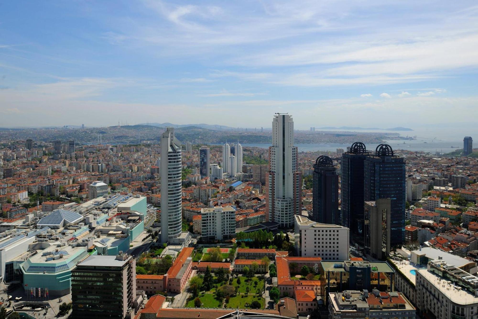 Istanbul Marriott Hotel Sisli Exterior foto